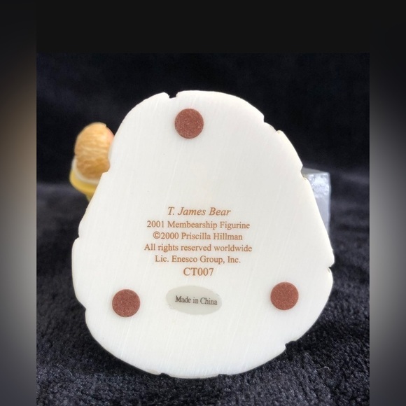 Cherished Teddies T. James Bear Figurine - Picture 4 of 5
